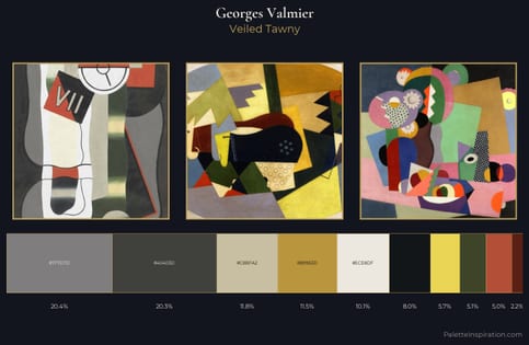 Georges Valmier Palette 5 - Veiled Tawny