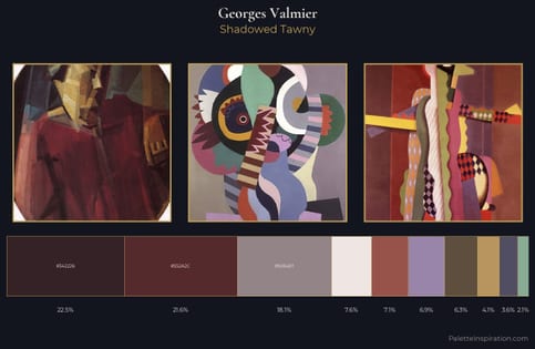Georges Valmier Palette 6 - Shadowed Tawny