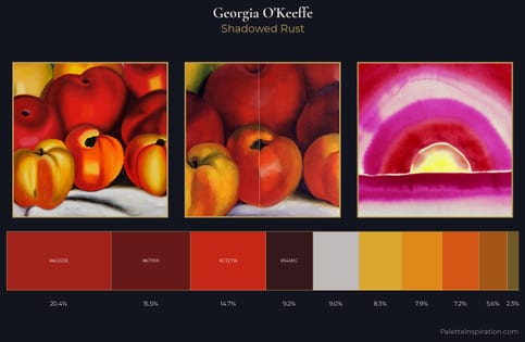 Georgia O'Keeffe Palette 6