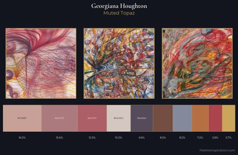Georgiana Houghton Palette 2 - Muted Topaz