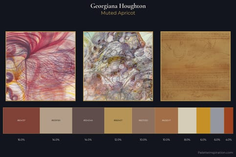 Georgiana Houghton Master Palette - Muted Apricot