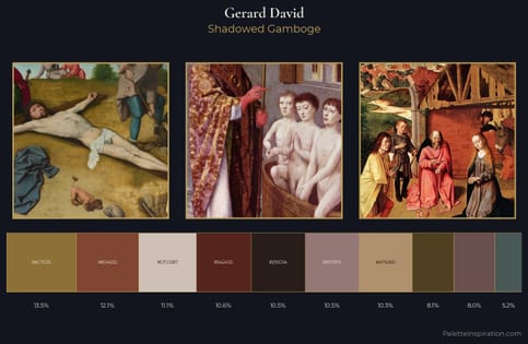Gerard David Palette 5
