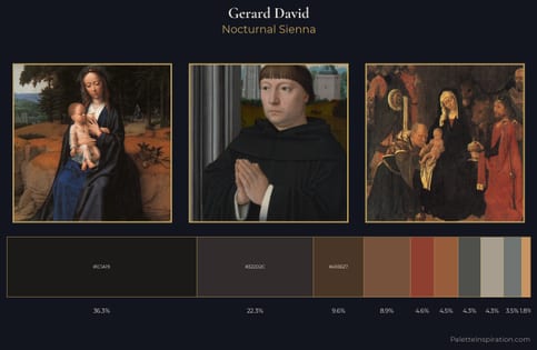 Gerard David Palette 8
