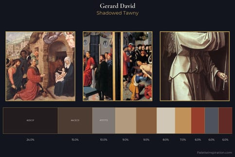 Gerard David Master Palette