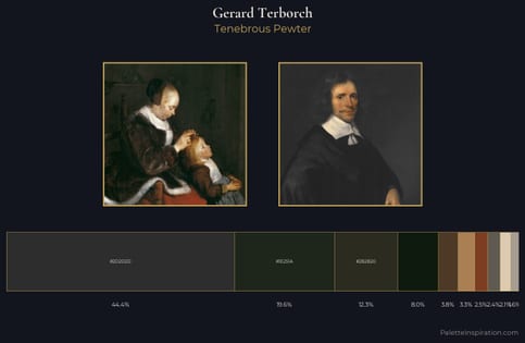 Gerard Terborch Palette 6