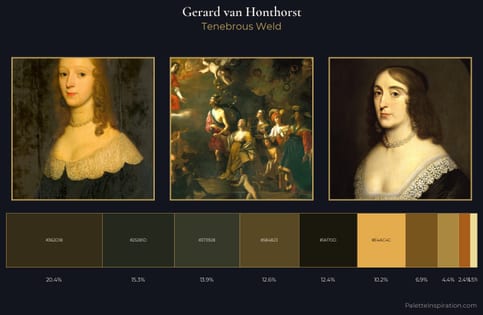 Gerard van Honthorst Palette 7
