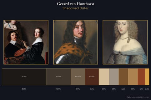 Gerard van Honthorst Master Palette