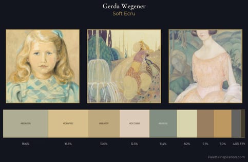 Gerda Wegener Palette 4 - Soft Ecru