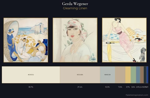 Gerda Wegener Palette 5
