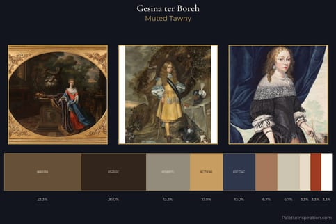 Gesina ter Borch Master Palette