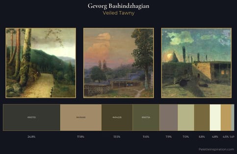 Gevorg Bashindzhagian Palette 2 - Veiled Tawny