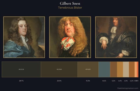 Gilbert Soest Palette 1 - Tenebrous Bister