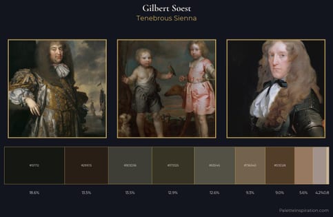 Gilbert Soest Palette 3 - Tenebrous Sienna