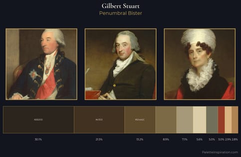 Gilbert Stuart Palette 3 - Penumbral Bister