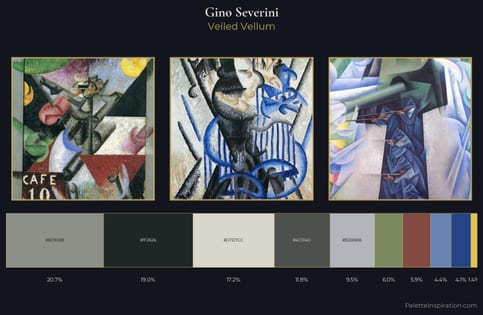 Gino Severini Palette 2