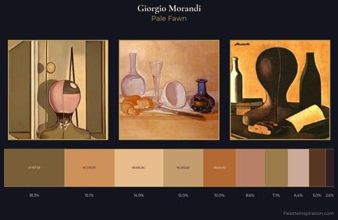 Giorgio Morandi Palette 3