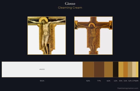 Giotto Palette 1 - Gleaming Cream