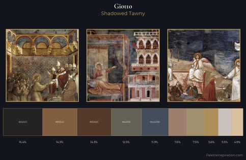 Giotto Palette 5 - Shadowed Tawny