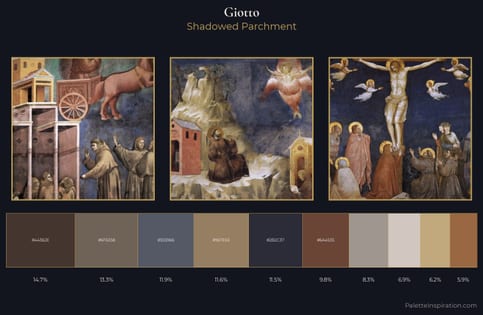 Giotto Palette 7 - Shadowed Parchment