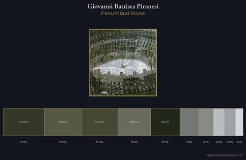 Giovanni Battista Piranesi Palette 1