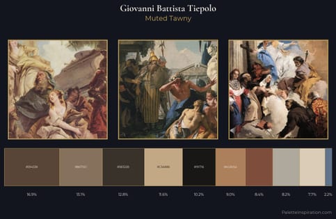 Giovanni Battista Tiepolo Palette 3