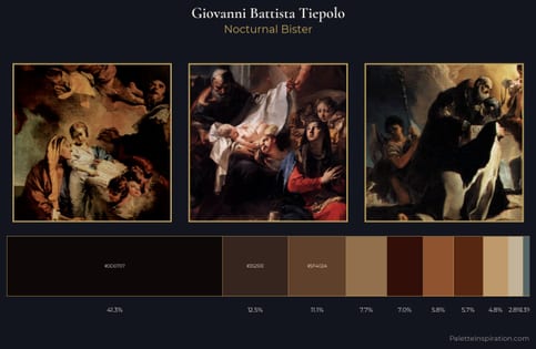 Giovanni Battista Tiepolo Palette 11