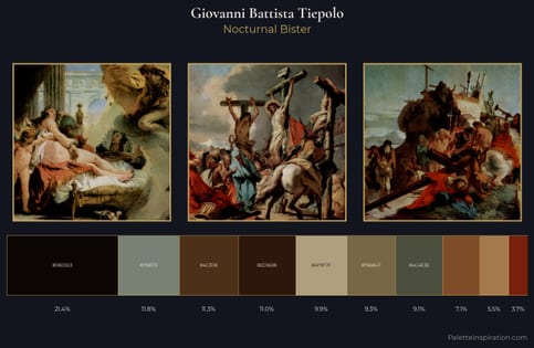 Giovanni Battista Tiepolo Palette 13