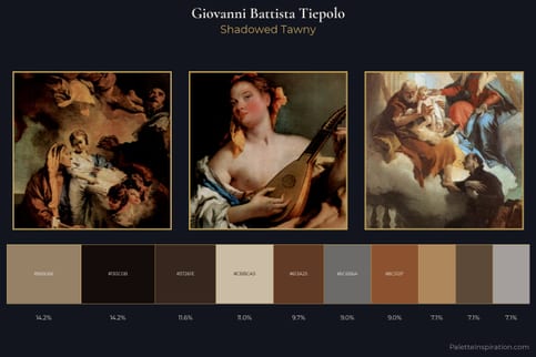 Giovanni Battista Tiepolo Master Palette