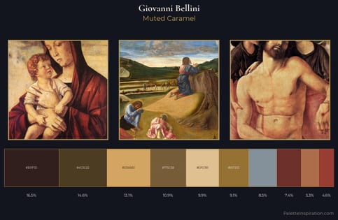 Giovanni Bellini Palette 2 - Muted Caramel
