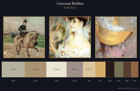 Giovanni Boldini Palette 2 - Soft Ecru