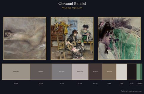 Giovanni Boldini Palette 7