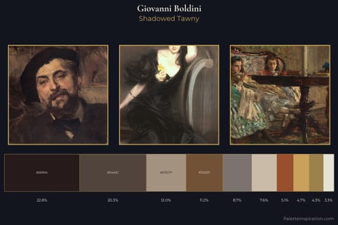Giovanni Boldini Master Palette
