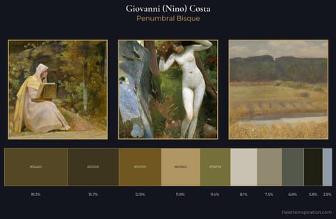 Giovanni (Nino) Costa Palette 6