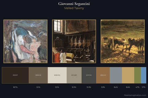Giovanni Segantini Master Palette