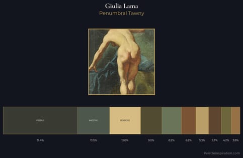 Giulia Lama Palette 1 - Penumbral Tawny