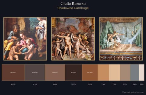 Giulio Romano Palette 3