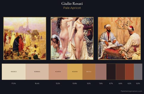 Giulio Rosati Palette 2