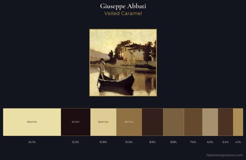 Giuseppe Abbati Palette 2 - Veiled Caramel