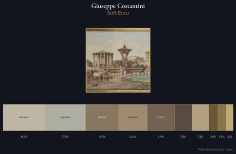 Giuseppe Costantini Palette 1 - Soft Ecru