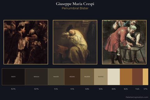 Giuseppe Maria Crespi Master Palette