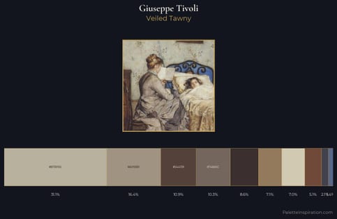 Giuseppe Tivoli Palette 1 - Veiled Tawny