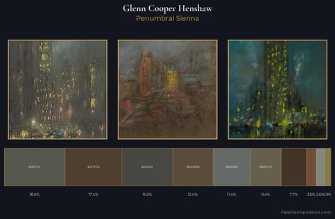 Glenn Cooper Henshaw Palette 6 - Penumbral Sienna