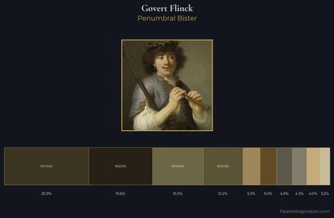 Govert Flinck Palette 1 - Penumbral Bister
