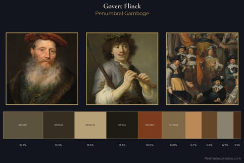 Govert Flinck Master Palette