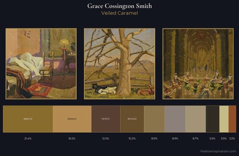 Grace Cossington Smith Palette 2 - Veiled Caramel