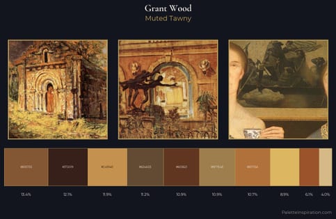 Grant Wood Palette 4