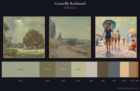 Granville Redmond Palette 2 - Soft Ecru