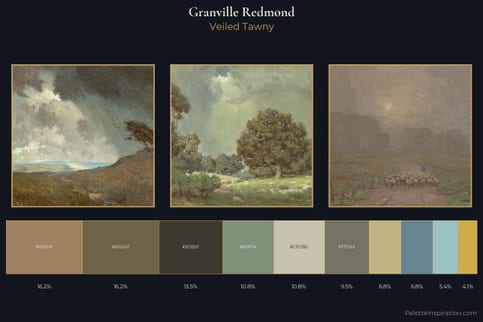 Granville Redmond Master Palette - Veiled Tawny