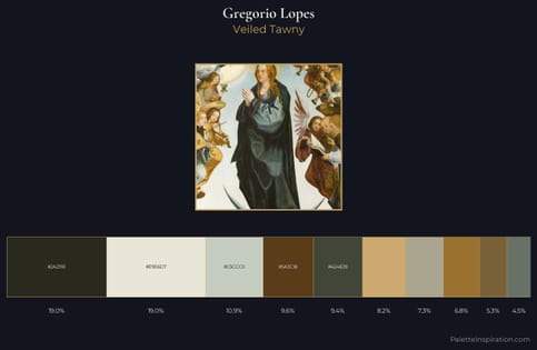 Gregorio Lopes Palette 2 - Veiled Tawny