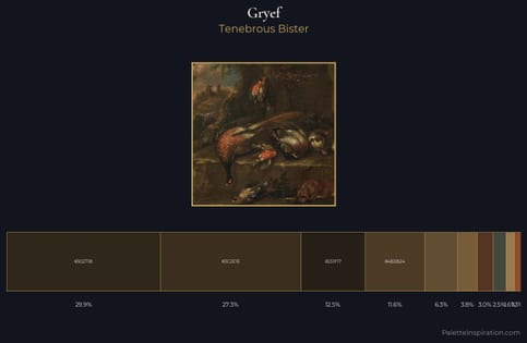 Gryef Palette 5 - Tenebrous Bister